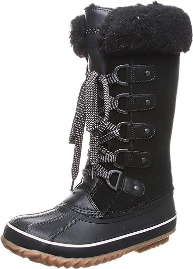 BEARPAW Women's Denali Winter Boot  Color Black II Size 8