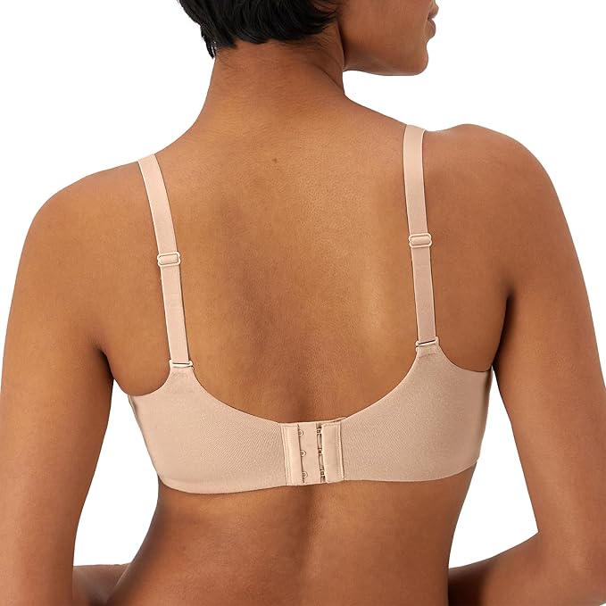Bali Women's Breathe Wireless T-Shirt Bra  Almond Size XL