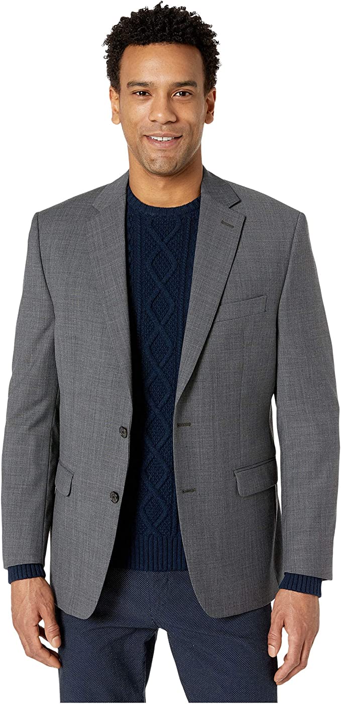 Lauren Ralph Lauren Men's Classic-Fit UltraFlex Lattimore Jacket  Gray Sharkskin Size 40R
