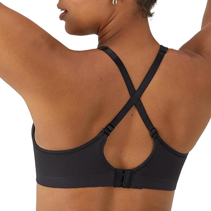 Bali Comfort Revolution Shaping Wireless Bra  Black Size 34D