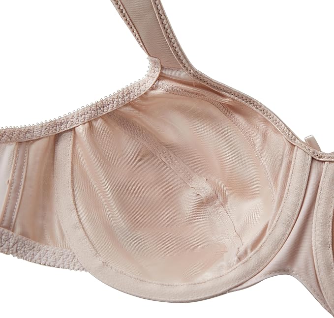 Bali Women's Satin Tracings Minimizer Underwire Bra  Rose Size 42DDD