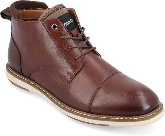 Vance Co. Men's Redford Tru Comfort Foam Chukka Boot  Color Brown Size 8.5M