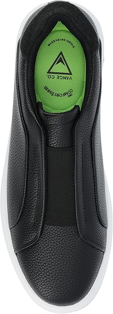 Vance Co Men's Matteo Tru Comfort Slip-on Sneakers  Black Size 11.5W