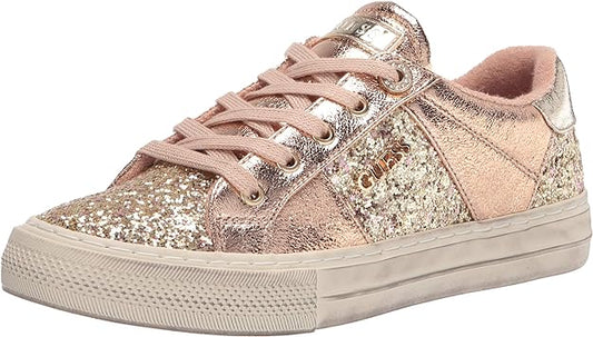 GUESS Women's Loven Fashion Sneakers  Color Gold 710 Size 6M