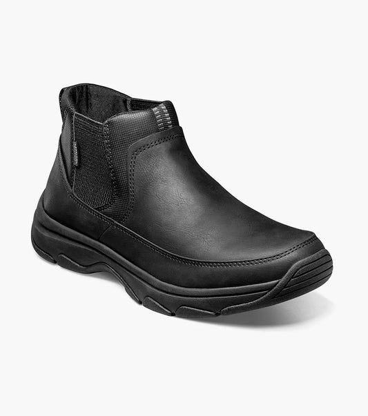 Nunn Bush Men's Excavate Moc Toe Chelsea Boots  Black Size 11.5