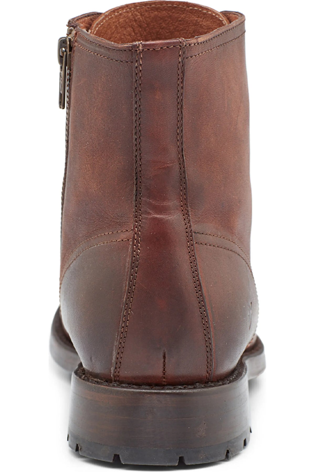Frye Men's Bowery Lace-up Boots  Cognac Leather Size 8.5