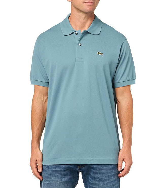 Lacoste Men's Short Sleeve Classic Pique Polo Shirt  Limestone Size 4/M