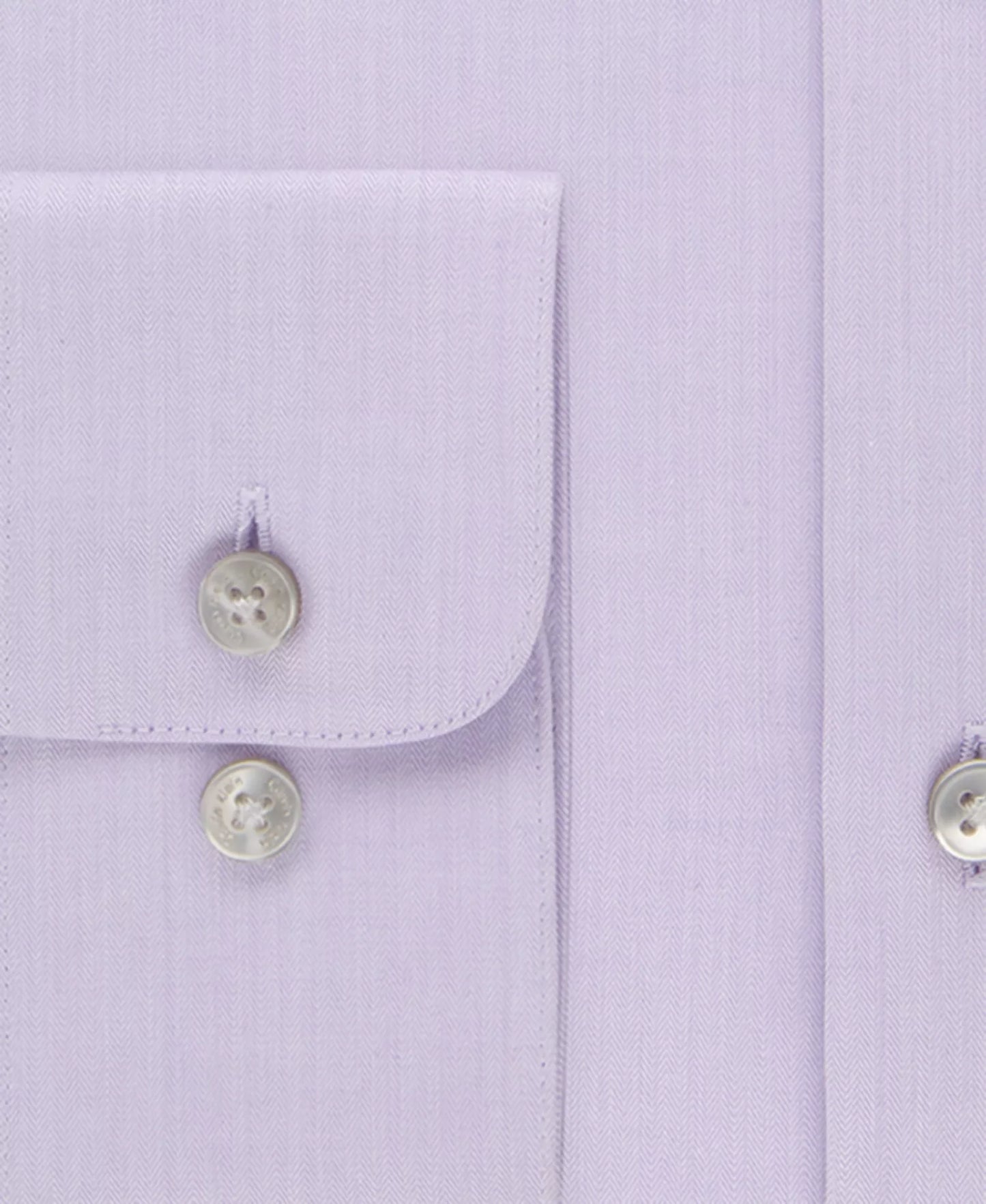 Calvin Klein STEEL Men's Classic Fit Non-Iron Dress Shirt  Lilac 16 34/35