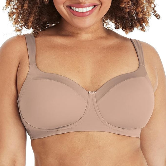 Playtex Women's Secrets Shapes Support Balconette Bra  Evening Blush Size 42C