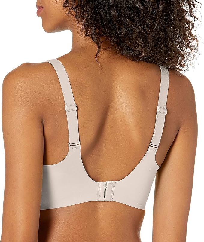 Bali Comfort Revolution Full-Coverage Wireless Bra  Sandshell Nude Size 2XL (No Tag)