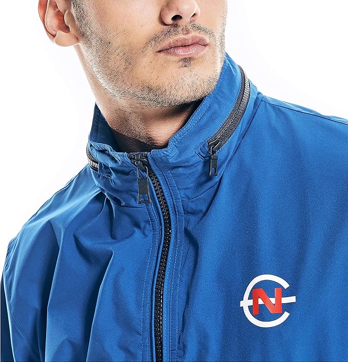 Nautica Men's Competition Sustainably Crafted Lightweight Jacket  Bright Cobalt Size M