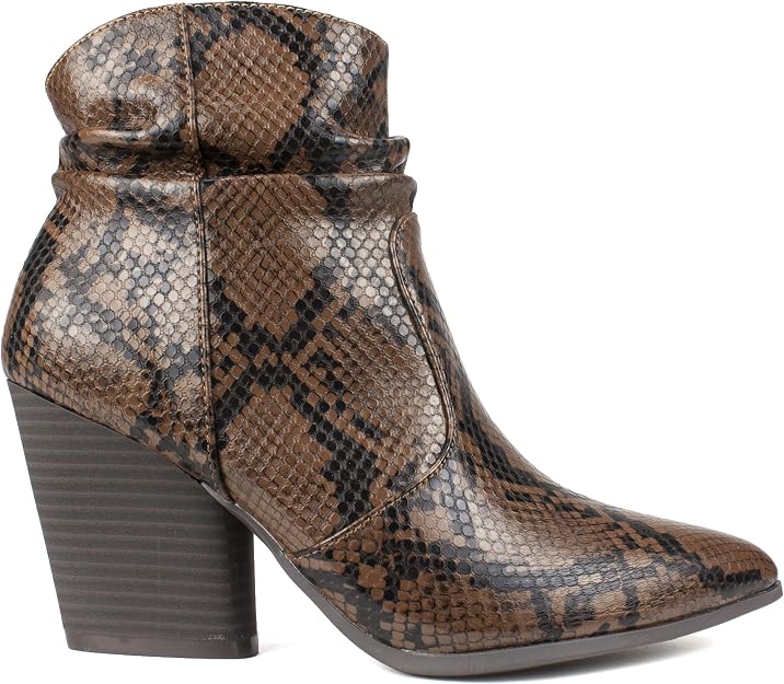 Seven Dials Women's Halsey Ankle Boots  Brown Size 7