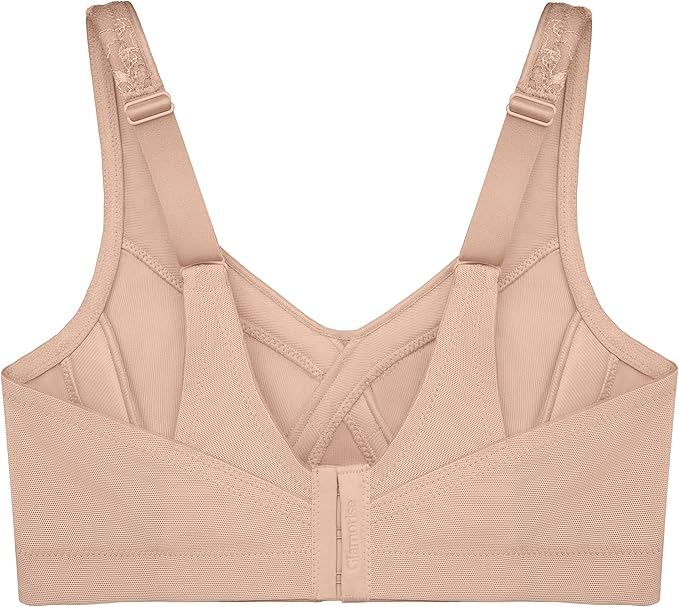 Glamorise Plus Size MagicLift Seamless Wirefree Bra  Cafe Size 36F