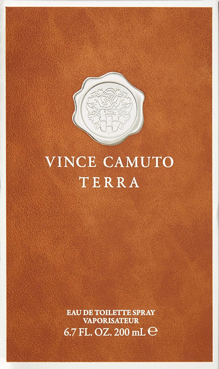 Vince Camuto Men's Terra Eau de Toilette Spray Cologne, 6.7 Fl Oz