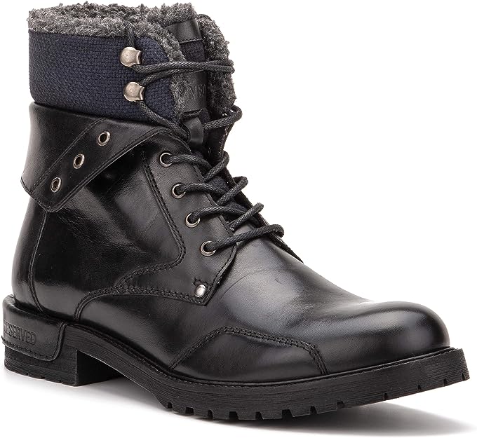 Reserved Footwear New York Men's Paranor Boot  Color Black Size 12M