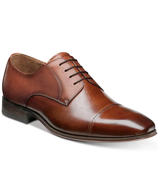 Florsheim Men's Calipa Cap-Toe Oxfords  Scotch Size 8.5