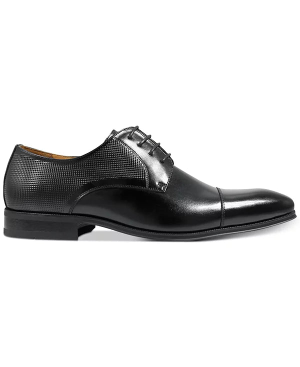 Florsheim Men's Calipa Cap-Toe Oxfords  Black Size 12