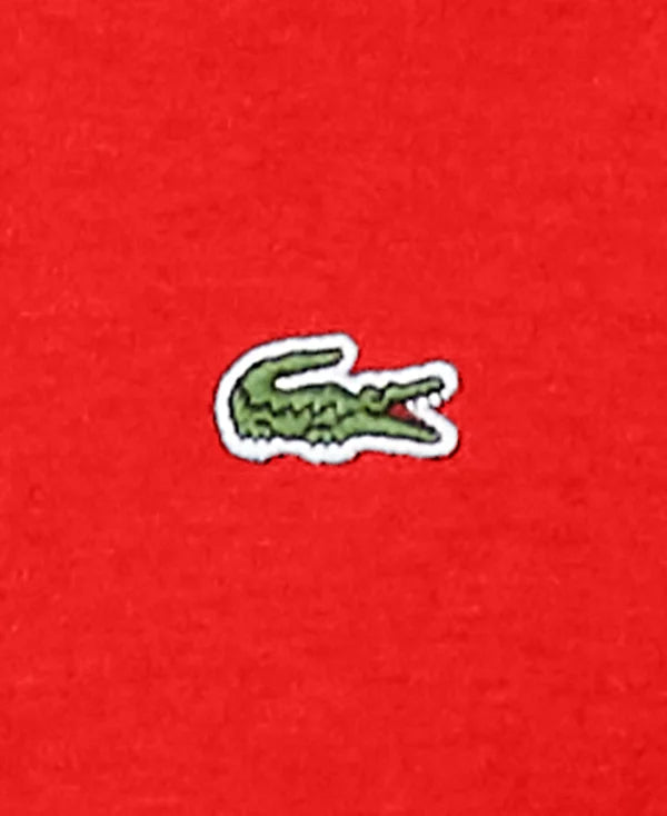 Lacoste Men’s Regular Fit Soft Touch Short Sleeve Polo  Red Size 6/XL