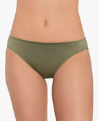 Salt + Cove Juniors Ribbed Hipster Bikini Bottoms  Color Olive Green Size XS