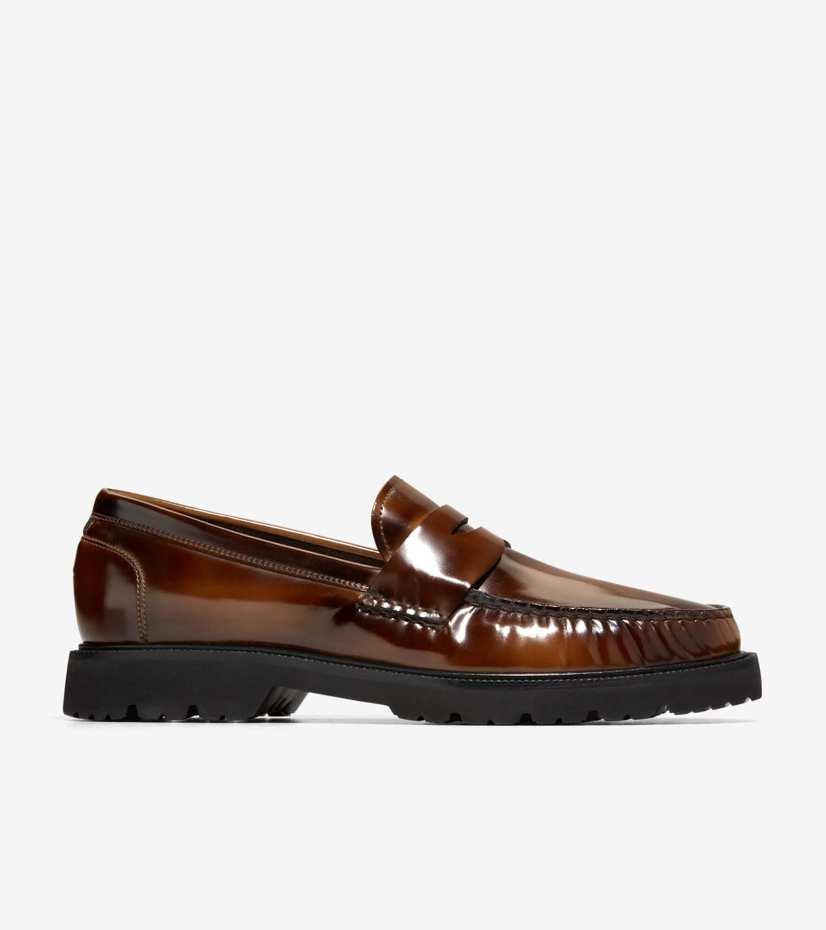 Cole Haan Men's Pinch Prep Penny Loafers  Dark Chocolate Brushoff Size 8