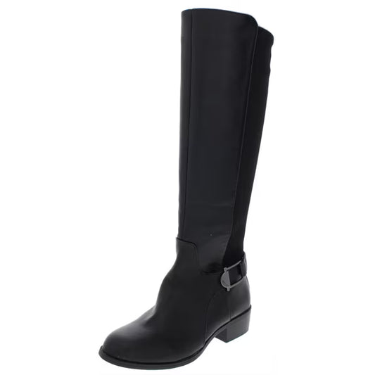 Alfani Women's Step 'N Flex Kallumm Knee-High Boots  Black Size 5