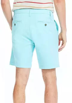 Nautica Men's 8.5" Classic Fit Deck Shorts  Color Blue Tint Size 30