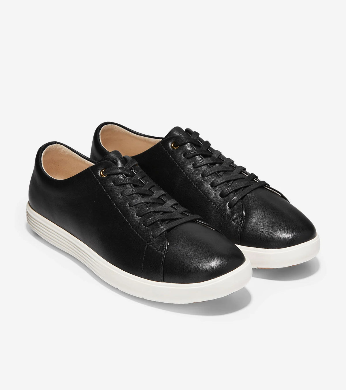 Cole Haan Women's Grand Crosscourt Daily Sneakers  Black/White Size 7.5
