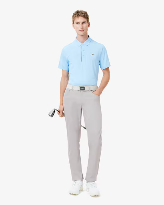 Lacoste Men's Ultra Dry Slim Fit Golf Pants  Nimbus Size 30