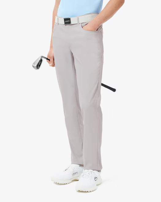 Lacoste Men's Ultra Dry Slim Fit Golf Pants  Nimbus Size 30