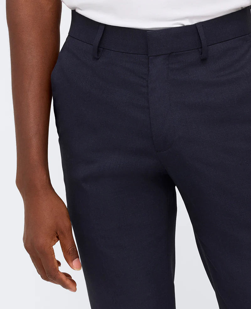 Kenneth Cole Reaction Men's Slim-Fit Stretch Dress Pants  Color Dark Navy W36xL30