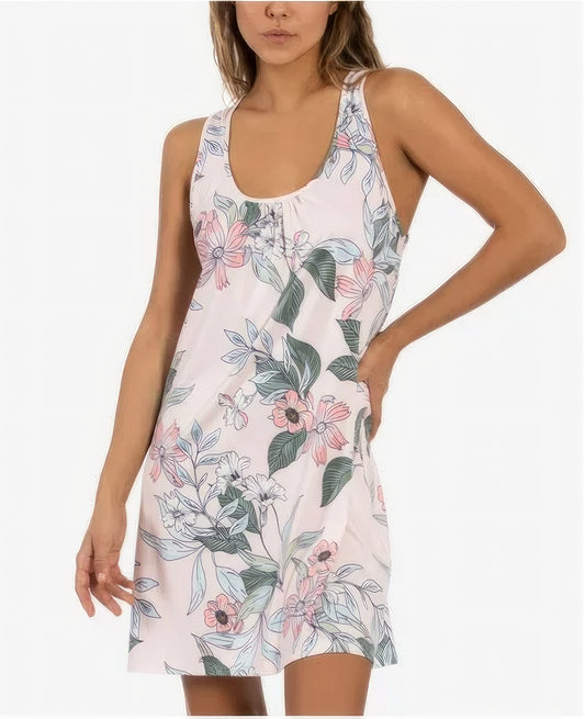 Linea Donatella Women's Vivienne Floral-Print Lace-Back Nightgown  Color Pink Size L