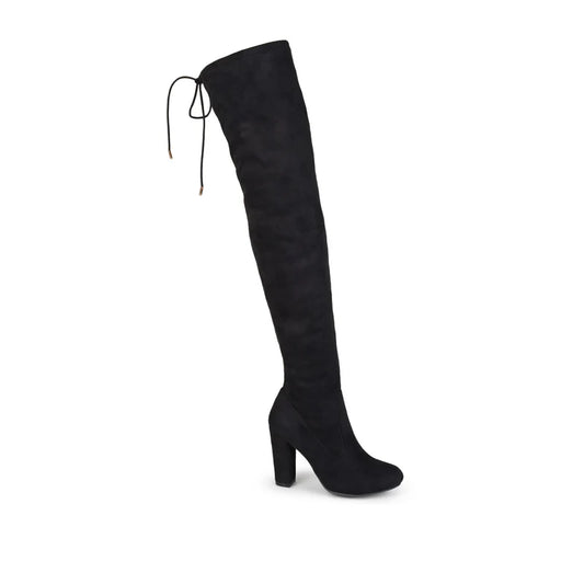 Journee Collection Women's Maya Wide Calf Knee Boots  Color Black Size 8.5M