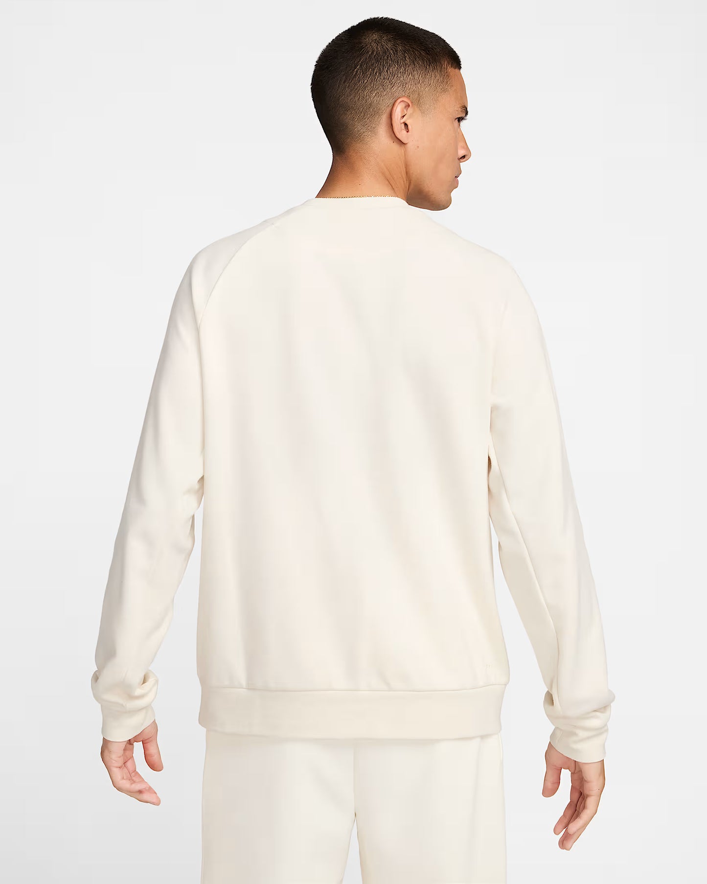 Nike Primary Men's Dri-FIT UV Versatile Crew   Pale Ivory Size 2XL