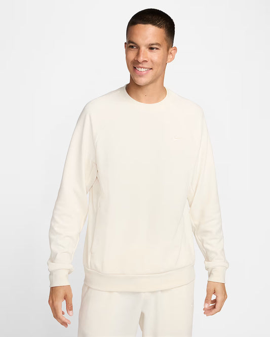 Nike Primary Men's Dri-FIT UV Versatile Crew   Pale Ivory Size 2XL