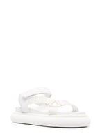 Moncler Catura 35mm Touch-Strap Sandals  Color White Size EU 35/US 5