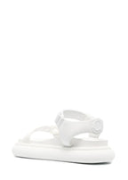 Moncler Catura 35mm Touch-Strap Sandals  Color White Size EU 35/US 5