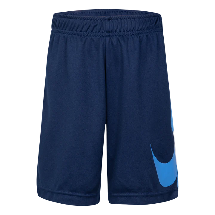 Nike Little Boys Blocked Dri-FIT Shorts  Color Midnight Navy Size 4