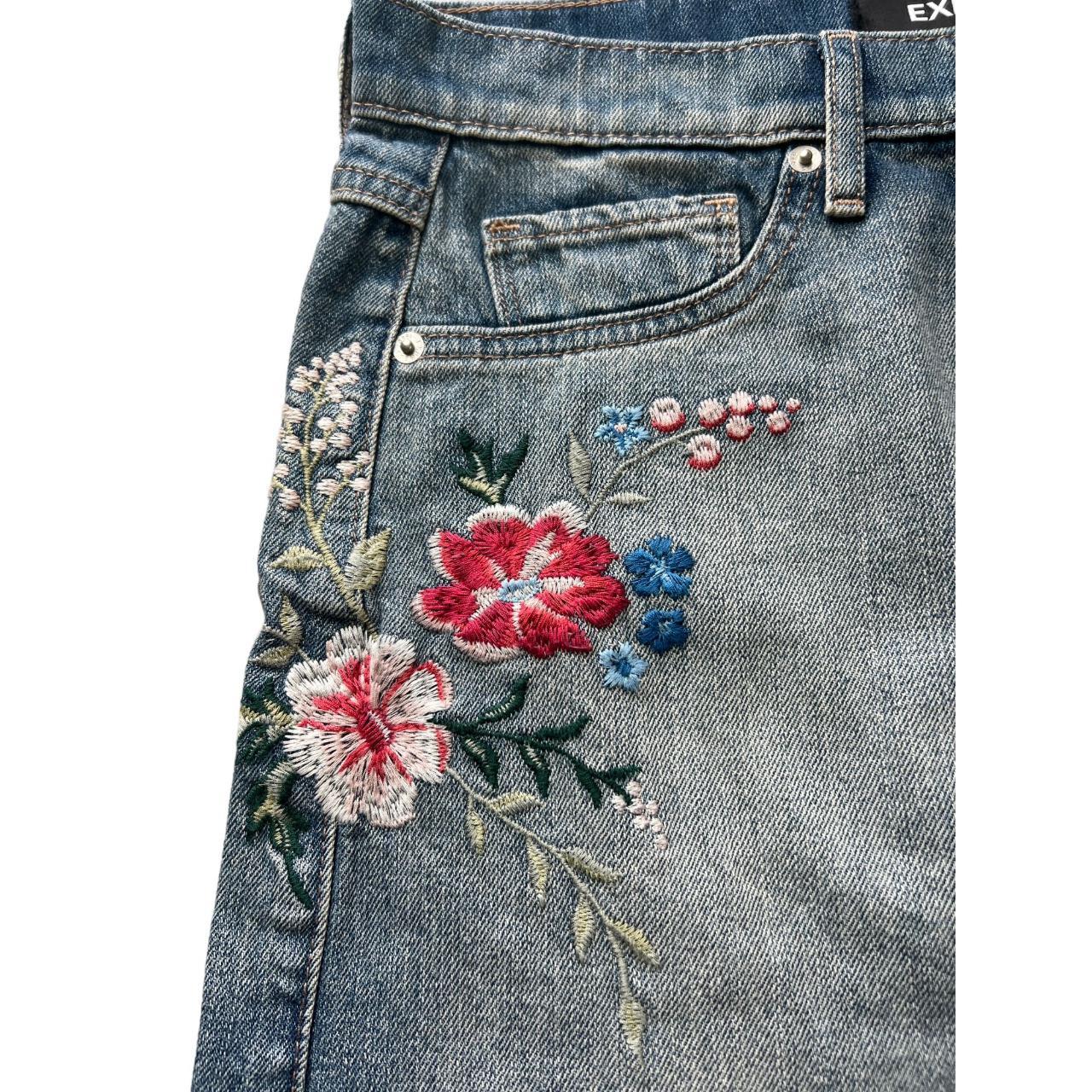 Express Women's Denim Mini Skirt  Color Blue Size 6