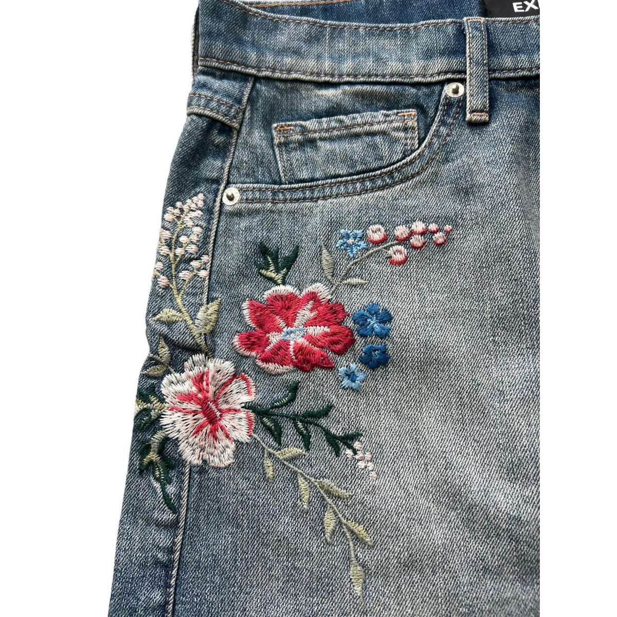 Express Women's Denim Mini Skirt  Color Blue Size 6