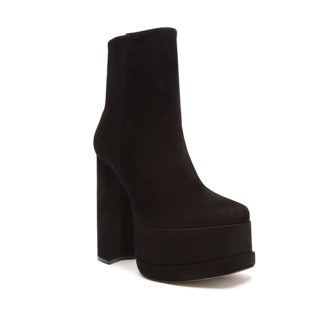 Schutz Selene Casual Nubuck Bootie  Color Black Size 9.5B