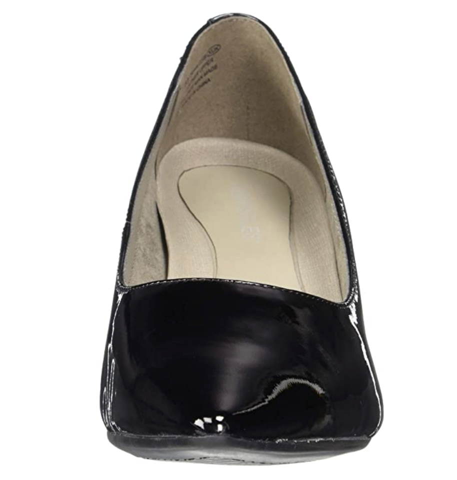 Aerosoles Women's Drama Club Pumps Color Black Patent Size 9.5M