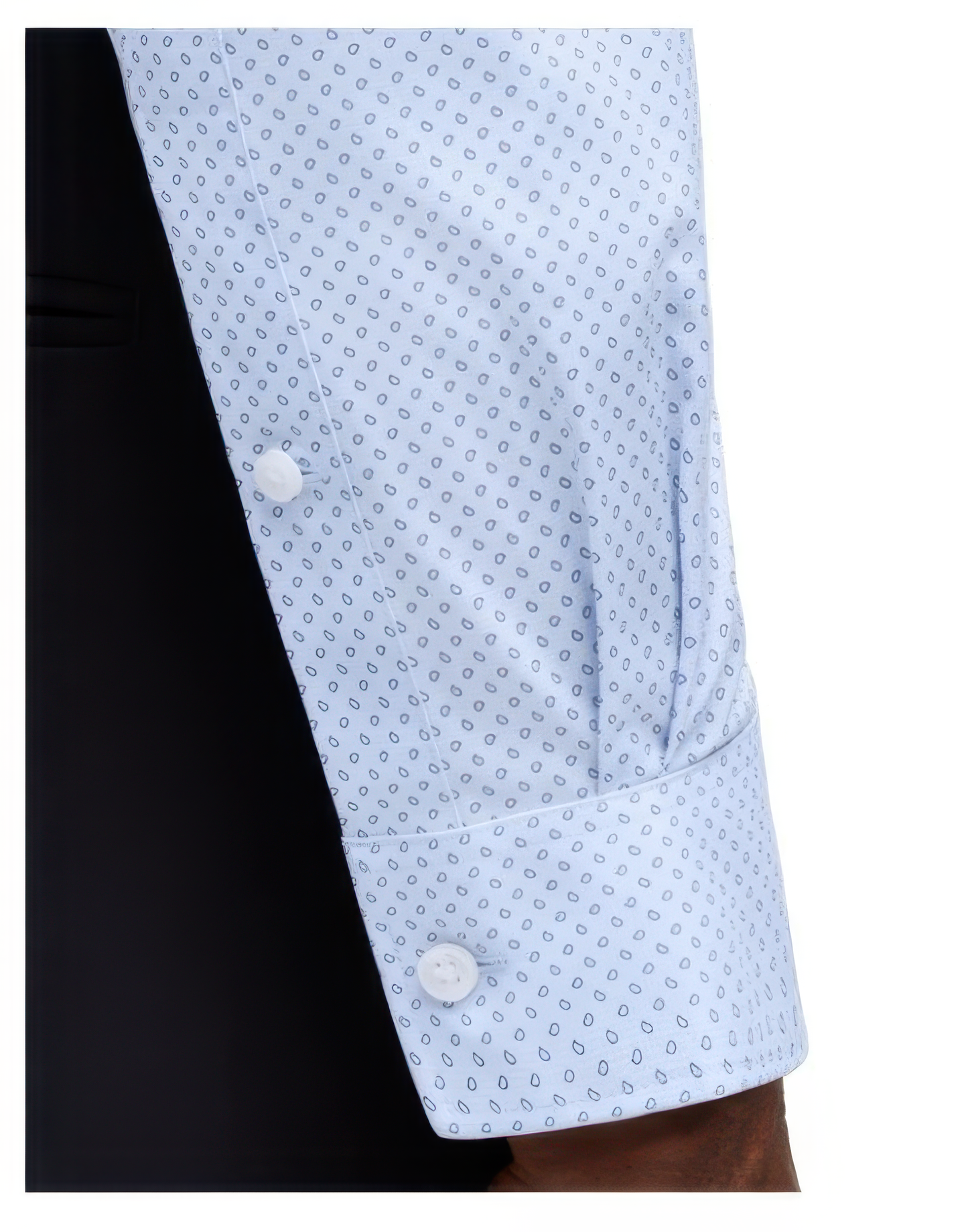 Michael Kors Men's Regular Fit Comfort Stretch Dress Shirt  Tropical Breeze Size L 16 32/33