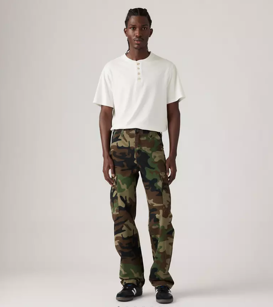 Levi's Men's XX Relaxed Fit Straight-Fit Pants  Phalarope Camo W38xL30