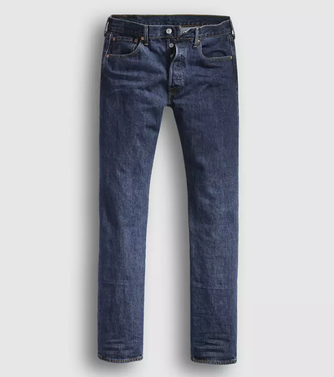 Levi's Men's 501 Original-Fit Jeans  Dark Stonewash W38xL30