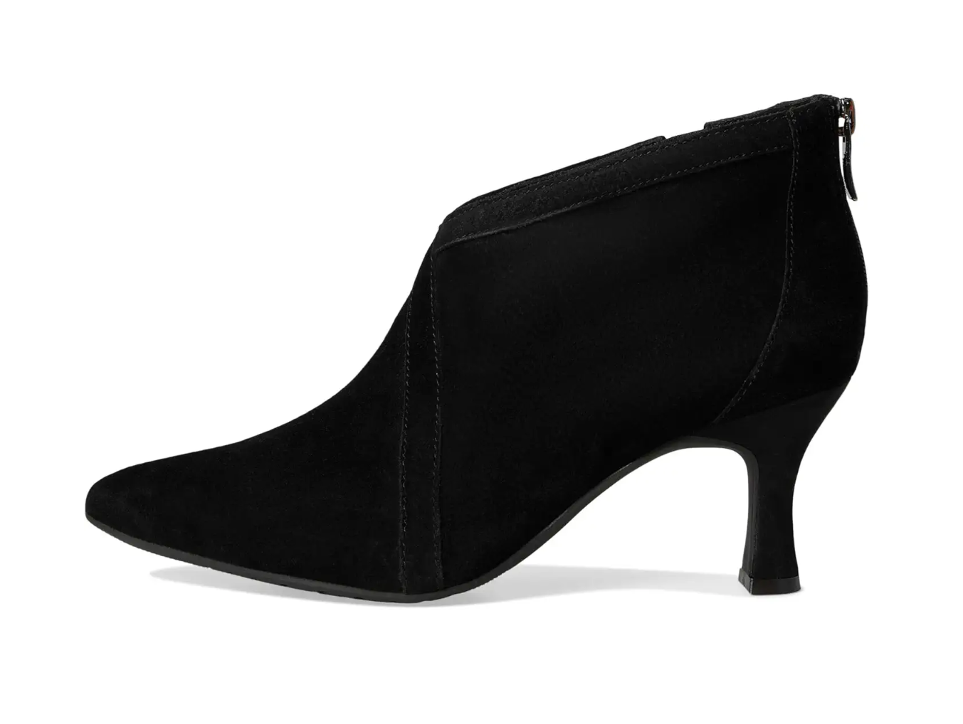 Clarks Women's Kataleyna Sol Boots  Black Suede Size 8.5