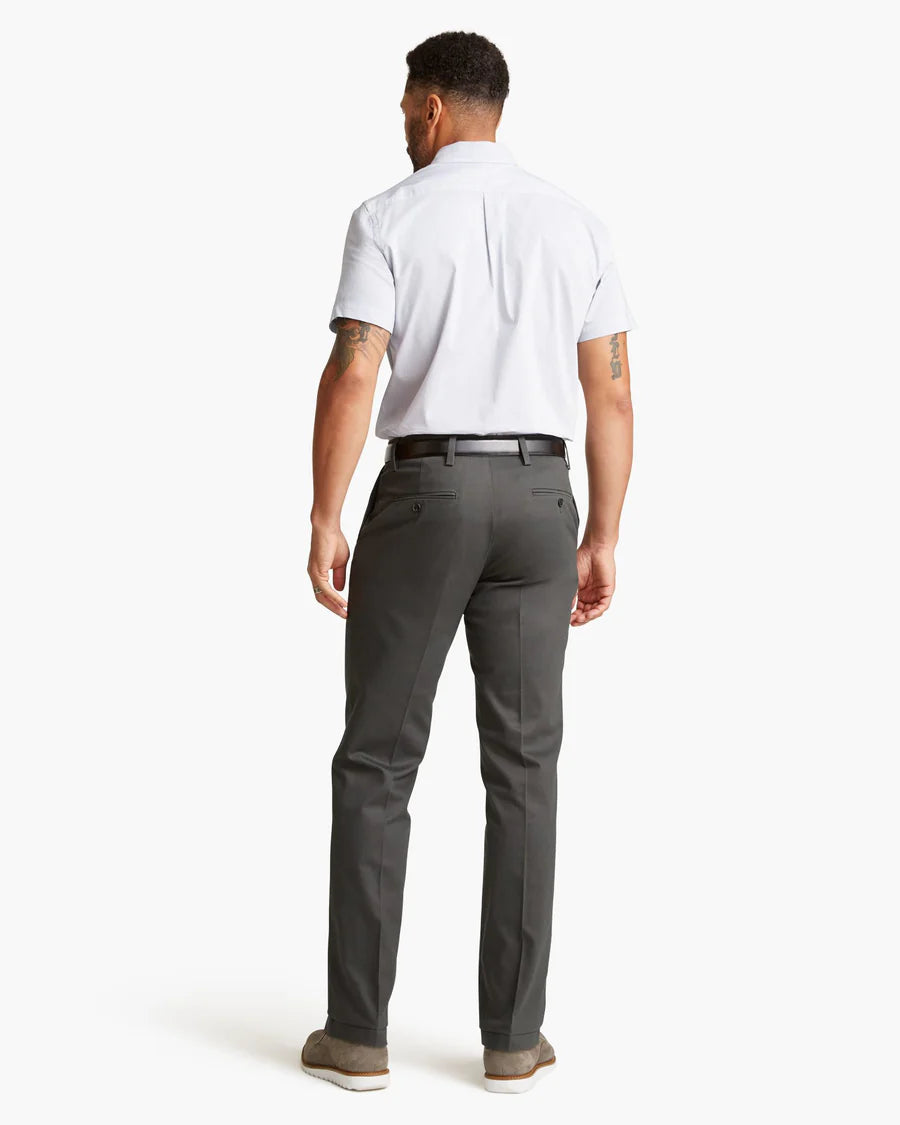 Dockers Men's Signature Straight-Fit Khakis  Steelhead W30xL30