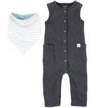 Carters Baby Boys 2-Piece Jumpsuit Set  Color Navy Size 9 months