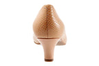 Trotters Women's Fishnet Anti-Microbial Slip On Pumps Color Nude Size 10W