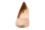 Trotters Women's Fishnet Anti-Microbial Slip On Pumps Color Nude Size 10W