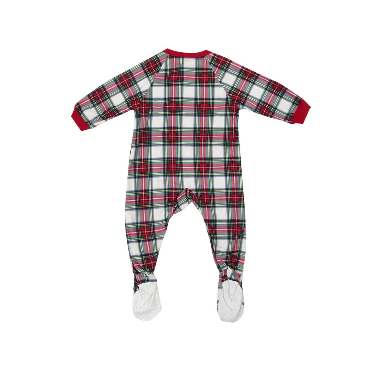 Family Pajamas Baby Boys Girls 1-Pc. Pajamas  Color Stewart Plaid Size 12 months